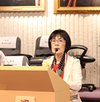Prof. Fanny Cheung, Pro-Vice-Chancellor of CUHK, delivers opening speech